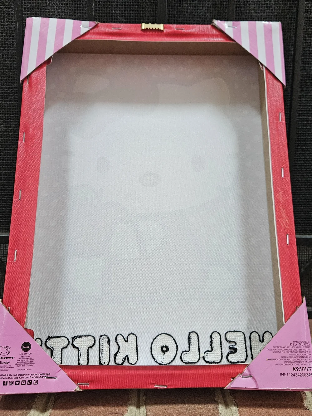 Hello Kitty Red Polka Dot Wall Art